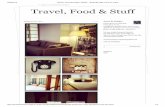 Travel, Food & Stuff - Eric Vökel Boutique Apartments · 2018-09-19 · Travel, Food & Stuff TRAVEL BROADENS MIND...AND STOMACH septembre 26, 2014 1 note