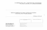 REGLEMENTS DES SERVITUDES D’UTILITE PUBLIQUElabarthe-riviere.fr/.../04/6.4.d_REGLEMENTS_SERVITUDES-1.pdf · 2019-04-08 · patrimoine et des sites. Le consentement du propriétaire