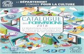 desFORMATIONS 2018 - Oisemdo.oise.fr/images/stories/Formation/2018/catalogueformation2018.pdf · en adéquation avec les nouvelles habitudes culturelles et technologiques pour se
