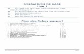 FORMATION DE BASE Jour 1 - mediatheque.jura.frmediatheque.jura.fr/images/images-portail/menu-metier/s-menu-se-f… · Plan des fiches support 1. Histoire des bibliothèques publiques