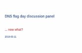 DNS flag day discussion panel - DNS-OARC (Indico)TCP on auths in May 2019, 34 M domains, 59 TLDs Mode TCP as last instance TCP required Ok 67.52 % 67.52 % High latency 12.83 % 5.76