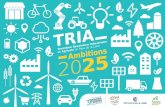 VISION 2025 DE - Tria · sensibilisation et d’accompagnement à l’amélioration de la performance énergétique (dont le PEPS, « parcours des entreprises à énergies positives