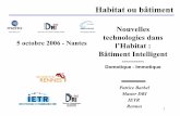 Nouvelles technologies dans 5 octobre 2006 - Nantes l ...domotique.univ-rennes1.fr/forum/fichier/1_barbel_introduction.pdf · – Présentation de la journée. 3 ... – 500 publications