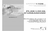 PLAN LOCAL D’URBANISME - La Métropole de Lyon · PDF file Éléments de Programme Les éléments de programme définis à l’issue des études de cadrage urbain sont les suivants