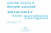 QCM DCG3 - Dunod8 L’inspection du travail doit prévenir l’entreprise de sa visite. Vrai. Faux. 9 L’inspection du travail a le droit de s’opposer au licenciement d’un salarié.