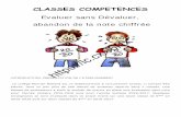 Des exemples de compétences pour les 4 capacités de SVTalexandre.artus.free.fr/cours2017/documents/classe sacoche.pdf · Evaluer sans Dévaluer, abandon de la note chiffrée . INTRODUCTION,