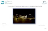 La mobilité nocturne des étudiants dans l‘agglomération tourangellememoires.scd.univ-tours.fr/EPU_DA/LOCAL/2014stgDA3_Poim... · 2014-05-19 · vie nocturne à Tours, et plus