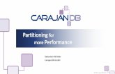 Sebastian Winkler CarajanDB GmbH...•Creating new range partitions can be automated since 11g •Possible for both new and existing range-partitioned tables •Requirements: Partitioned