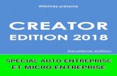 LIVRE CREATOR spécial Auto-entrepreneur › wp-content › uploads › 2017 › 03 › LIV… · Le 1er janvier 2009 est apparu un statut concurrent, celui de l’auto-entreprise,