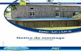 Notice de montagee-leclerc.scene7.com/is/content/gtinternet/VPV/...- Alarme de piscine - Couverture de piscine - Abri de piscine conseil d’emPlacement Vous devez préparer votre