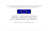CADRE EUROPEEN DE REFERENCE POUR L’APPRENTISSAGE DES … · Le cadre européen de référence organise l’apprentissage des langues vivantes en plusieurs niveaux de ... telle compétence