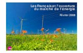 Les Français et l'ouverture du marché de l'énergie...Les Français et l’ouverture du marché de l’énergie – Conférences Les Echos – Février 2008 8 La réversibilité