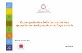 Étude qualitative 2018 du marché des appareils …...Ce rapport présente les résultats du volet qualitatif de l’étude relative au suivi 2018 du marché français des appareils