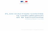 PLAN D’ACTION CONTRE la radicalisation et le terrorisme · 2016-05-09 · Dossier de presse du Plan d'action contre la radicalisation et le terrorisme (PART) - 9 mai 2016 3 Introduction
