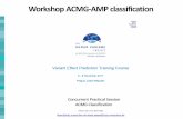 Workshop ACMG-AMP classification - Amazon S3...Workshop ACMG-AMP classification laner@mgz-muenchen.de benet-pages@mgz-muenchen.de. ACMG-AMP criteria and data sources ... Internal Data