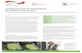 Initiative pour la Promotion des Filières Agricoles IPFA FR.pdf · Le secteur agricole occupe une place importante sur le plan social de la Tunisie. Sa part en termes d’emploi