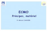 ECMO Principes matériel (Pr Janvier) · •ECMO: ExtraCorporeal Membrane Oxygenation – V-A, – Zapol •ECMO low-flow, V-V, kolobow •PECOR:Partiel Extracorporeal Carbone Dioxide
