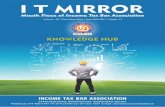 IT Mirror 2 2016 inside page - Income Tax Bar MIRROR 2016-17-VOL-2.pdfINCOME TAX BAR ASSOCIATION 5 IT Mirror 2016-17 Vol: 2 President's Communication Dhruven V. Shah President Respected
