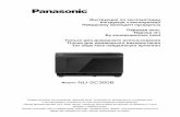NU-SC300B - Panasonic USA...випускний отвір печі повинні бути вільними. 10. Не дозволяється встановлювати піч у