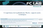 L'expérience de la plateforme Myrte : aspects socio ...i-tese.cea.fr/downloads.php?file=/fr/Evenements/... · Conclusion Importance de la capacité des acteurs à modeler la définition