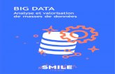 BIG DATA - asprom · 2018-07-14 · Le Big Data transforme progressivement les organisations autour de la valorisation de l’information. Avec la finesse d’information sur les