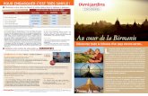 Au coeur de la Birmanie - croisieres-lecteurs.com › media › brochures › ... · site de Bagan, découverte de la pagode Shwedagon, rayonnante dans la lumière dorée du jour
