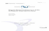 Magneto-Mechanical Response in Ni-Mn- Ga Magnetic Shape Memory Alloys · 2011-05-13 · Defence R&D Canada – Atlantic DEFENCE DÉFENSE & Magneto-Mechanical Response in Ni-Mn-Ga