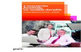 L’entreprise familiale, un modèle durable ·  · 2012-09-02Sommaire édito 2 Enseignements clés 4 Définition et caractéristiques des entreprises familiales 6 Gouvernance, stratégie