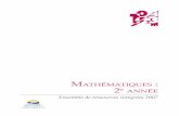 Mathématiques 2e année - British Columbia...Heather Morin Ministère de l’éducation de la Colombie-Britannique Janice Novakowski District scolaire no 38 (Richmond), University