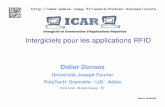 Ecole ICAR 2008 Intergiciels pour les applications RFIDlig-membres.imag.fr/donsez/cours/icar08-intergicielsrfid.pdf · 2014-01-09 · Technologies RFID et NFC (Near Field Communication),