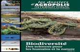 Dossier thématique Biodiversité des sciences pour la ... · la conservation de la biodiversité, ou encore le bien-être humain. La présence d’une forte communauté en sciences