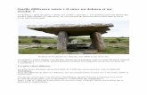 Quelle différence existe-t-il entre un dolmen et un menhirblog.ac-versailles.fr/cm2aecolegrussedagneaux/public/Vie_de_classe/... · Dolmen de Zambujeiro au Portugal. En Bretagne,