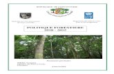 POLITIQUE FORESTIERE 2010 - 2015extwprlegs1.fao.org/docs/pdf/ivc143670.pdf · 2015-04-30 · REPUBLIQUE DE COTE D’IVOIRE Document provisoire TIEHA Venance , Ingénieur des Eaux