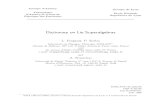 Dictionary on Lie SuperalgebrasDictionary on Lie Superalgebras L. Frappat, P. Sorba Laboratoire de Physique Th eorique ENSLAPP 1 Chemin de Bellevue, BP 110, F-74941 Annecy-le-Vieux