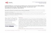 Inhibition of Acinetobacter baumannii Biofilm Formation by ...Inhibition of biofilm formation of A. baumannii was performed by the metho-dology proposed by Hassan et al. (2015) with