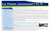 Nouvelles de l’ATUQatuq.com/wp-content/uploads/PointCommun/point-commun-2014-03-21.pdfExtension s’effectuent à pied ou en vélo. Ce chiffre passe à 86 % lorsqu'on tient compte