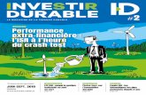 INVESTIR DURABLE · 2019-06-20 · Juin-Sept. 2019 #2 Magazine imprimé en France avec des encres végétales, sur du papier composé à 50% de fibres recyclées, par Goubault Imprimeur