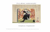 Les deux samouraïs1 - Paroles des Joursparolesdesjours.free.fr/balzacsamourais.pdf · du Traité des Cinq Roues de Myamoto Musashi), « le majeur ni crispé ni relâché, l’annulaire