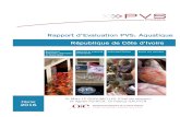 Rapport d’Evaluation PVS: Aquatique République de Côte d ... · rapport d’Évaluation oie pvs des services charges de la sante des animaux aquatiques de la republique de cote