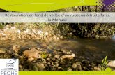 Restauration en fond de vallée d’un ruisseau à truite ... · Evaluer l’étatécologique des cours d’eauen comparant la composition et la structure d’un peuplement de poissons