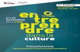 PROGRAMME - Auvergne-Rhône-Alpes Livre et Lecture...Les outils numériques font apparaître de nou-veaux paradigmes dans l’écosystème culturel et constituent une opportunité