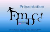 Ecole de Musique et de Danse du canton de Cognin EMDCCe-m-d-cognin.fr/Documents ecole/Presentation EMDCC... · L’école de musique et de danse du canton de COGNIN propose des parcours