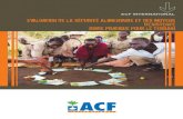 ACF INTERNATIONAL Evaluation dE la Sécurité alimEntairE Et ... · développement international, Royaume-Uni). La sécurité alimentaire et les moyens d’existence englobent un
