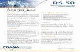 RS-50 RS-50 (R44 2A) - FRAMACOLD · RS-50 (R442A) remplaçant à faible PRG du R404A, R507 & R22 FICHE TECHNIQUE Description L’objectif de l’utilisation du RS-50 (HFC 442A), en