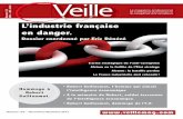 L’industrie française en danger....•Veille Magazine • 6 » actus L es technologies de fouille et d’exploration de textes et de données, qui sont en plein dévelop-pement,