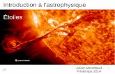 Introduction à l'astrophysique Étoilesperso.utinam.cnrs.fr/~jmontill/Docs/L2_Astro_Etoiles.pdf · 2018-01-12 · o5 40900 1140000 21.2 70 -10.40 -3.87 -6.5 -1.17 -0.31 o8 34000