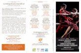 spectacle agenda classiques du xxie siècle conférence ... · (Canada), aux festivals Jardins de Cap Roig et Sagunto en Escena (Espagne), au Teatro Coliseo de Buenos Aires (Argentine),