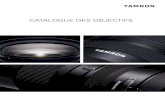 CATALOGUE DES OBJECTIFS - Tamron · 2019-12-09 · POUR PLEIN FORMAT SONY DSLM Modèle F050 24 mm F/2.8 Di III OSD M1:2 Un grand-angle pratique pour des prises de vue saisissantes