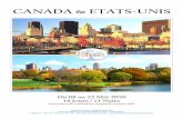 CANADA ETATS-UNIS · Et pourtant, dans les villes ontarienne et américaine de Niagara Falls, qui se sont développées de part et d’autres des chutes, tout a été prévu pour