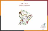 BAC 2021 Mathématiques - Académie de Guyane · 2019-05-29 · Plan de l’intervention BAC 2021. Cycle terminal des voies générale et technologique. Modalités du bac en voies